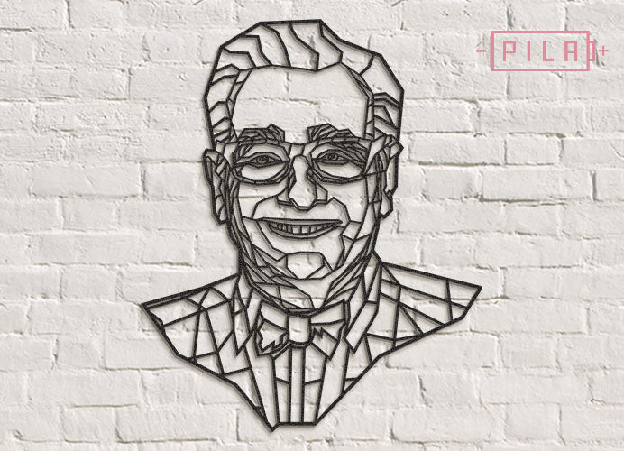 Scorsese | Figura geométrica | Decoración pared | Hecha en madera