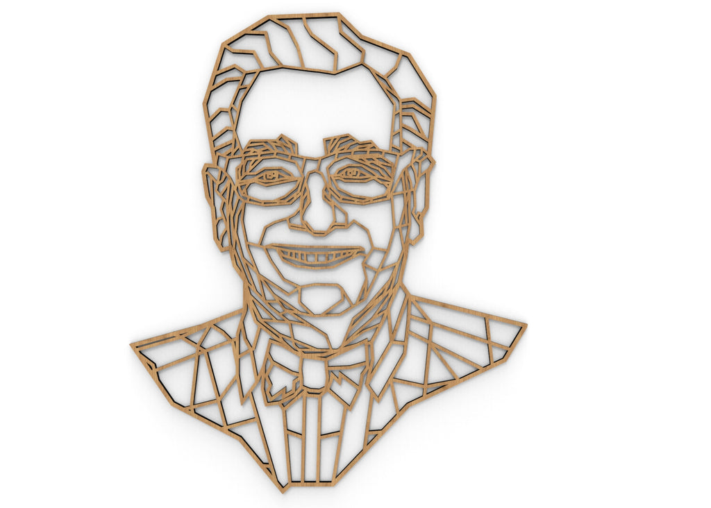 Scorsese | Figura geométrica | Decoración pared | Hecha en madera