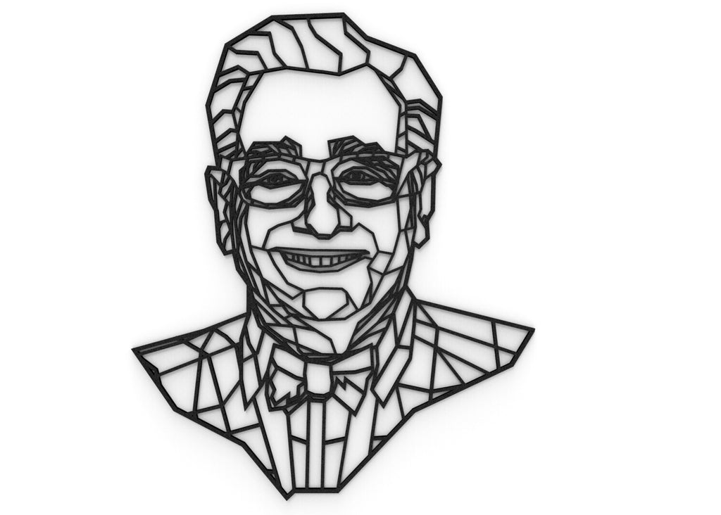 Scorsese | Figura geométrica | Decoración pared | Hecha en madera