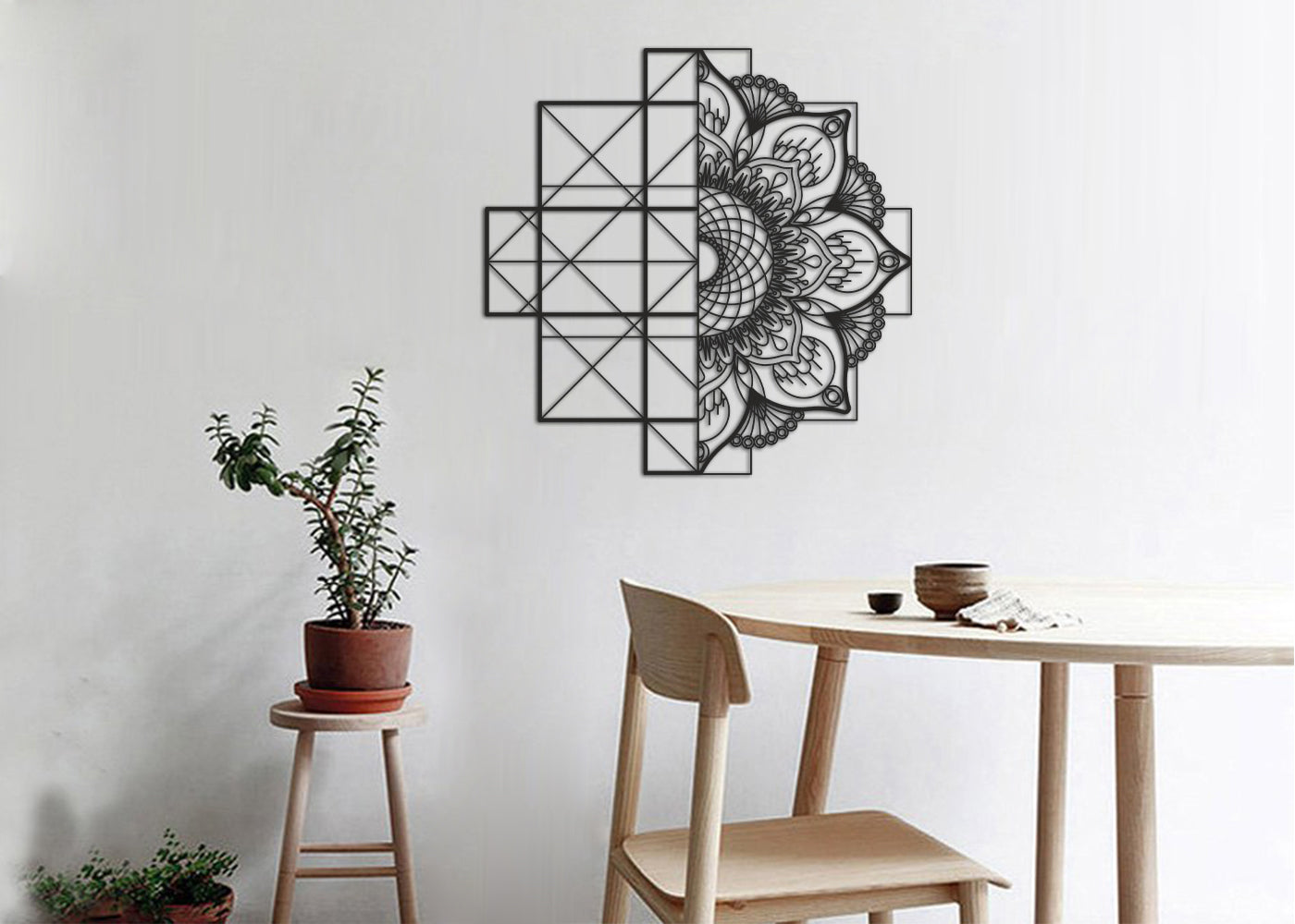 Mandala, Figura geométrica, Decoración pared